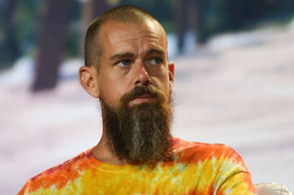 Jack Dorsey at Bitcoin 2021 Co<em></em>nvention on June 4, 2021.