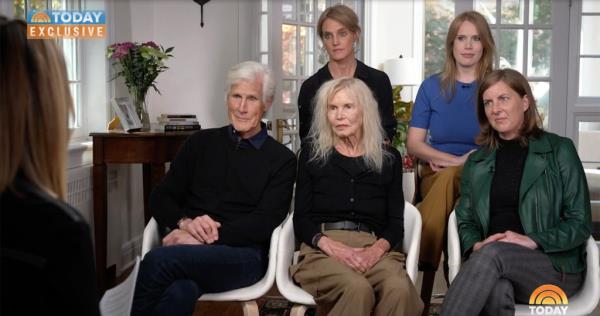 Matthew Perry's family on the 