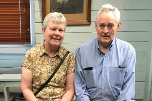 Ian Wilkinson and Heather Wilkinson (both pictured) became severely ill after they ate wild mushrooms. Mrs Wilkinson died on Friday while her husband remains in a critical co<em></em>ndition in hospital / Korumburra wild mushroom poiso<em></em>ning victims Ian and Heather Wilkinson. - 12384271 - 12388541 12391519