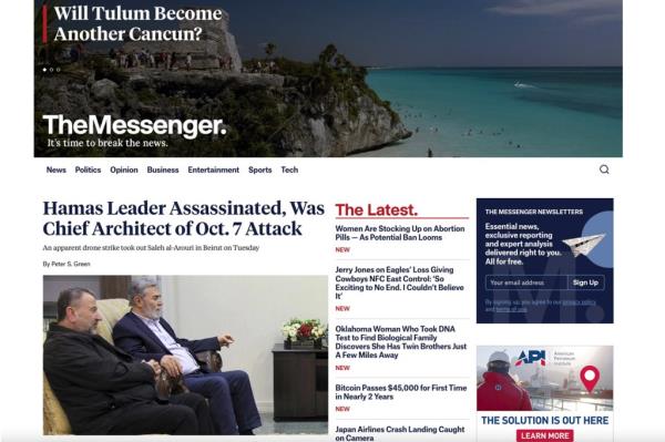 Beckman had lofty goaks for The Messenger, which launched in May. But sources said the exec has been unable to hit those targets. 