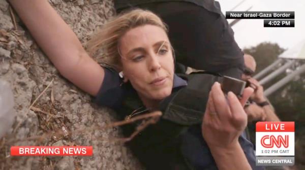 CNN slammed the fake video, which claimed that Ward and her team were acting for the camera.