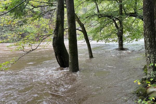 Smokey Mountains Park - NPS - Hurricane Helene Flooding