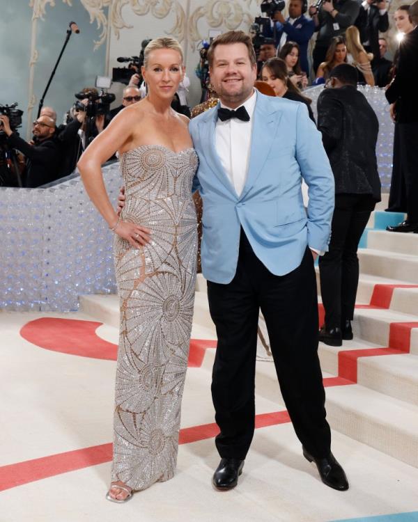 James Corden and wife Julia