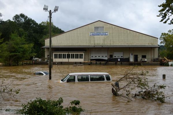Heavy rains from Hurricane Helene