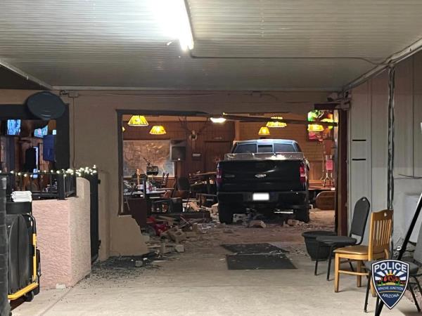 The crash happened around 8:30 p.m. on Saturday. 