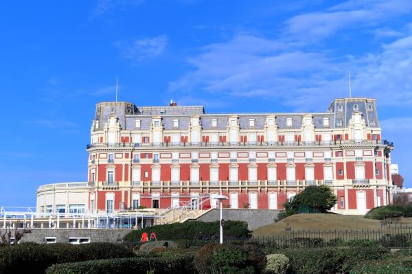 Hotel du Palais in Biarritz, France
