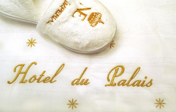 A picture taken on June 15, 2011, shows the cotton slippers in a bathroom of the luxury hotel 