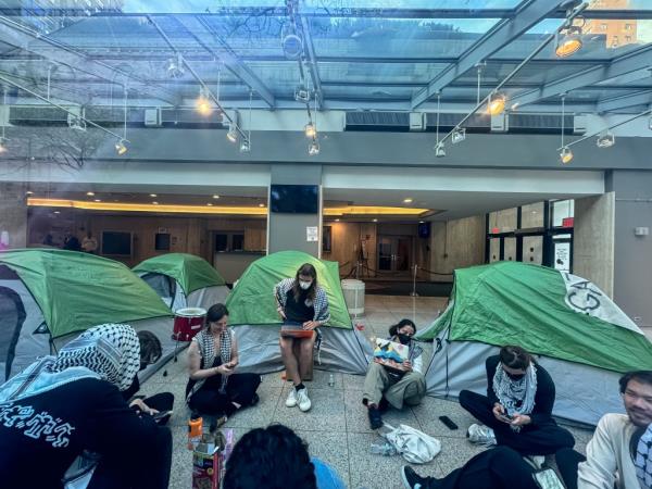 Students And Demo<em></em>nstrators Protest, Israeli Military Campaign 