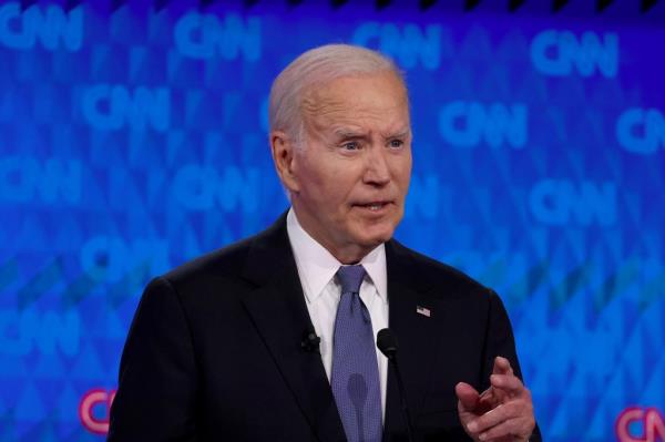 Joe Biden talking