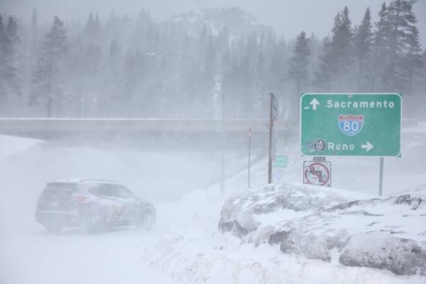 Blizzard warnings have been issued with snowfall of up to 12 feet and wind gusts of up to 100 mph expected in some higher elevation locations during the multiple day storm.