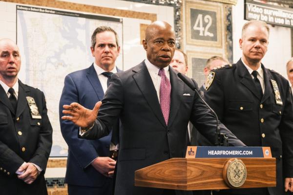 NYC mayor Eric Adam