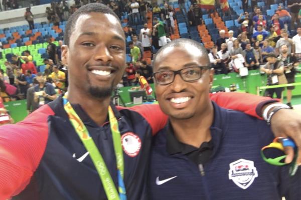 B.J. Johnson (right), here with Harrison Barnes, has been promoted by the Nets.