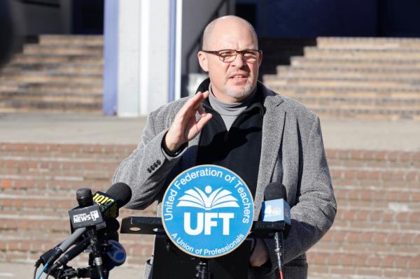 United Federation of Teachers president Michael Mulgrew