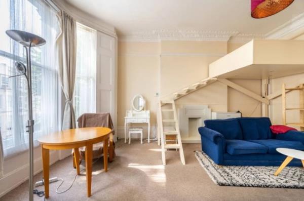 Inside the strange bedsit