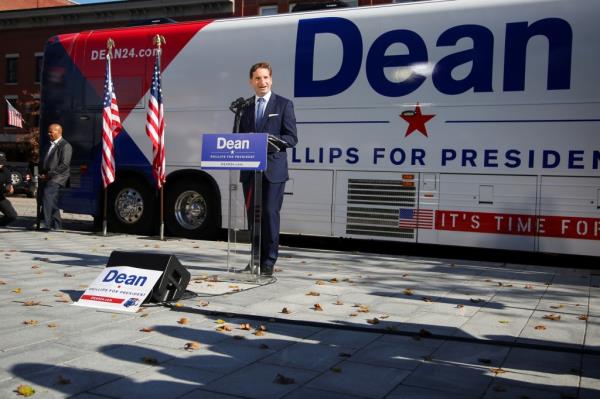 Phillips launched his long-shot campaign in October 2023.
