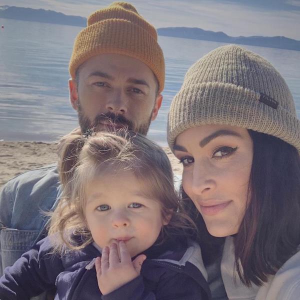 Artem Chigvintsev and Nikki Bella.