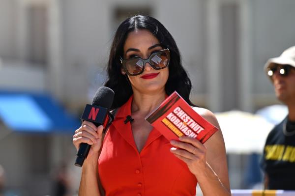Nikki Bella at Netflix's 