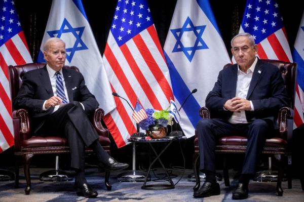 Joe Biden and Benjamin Netanyahu