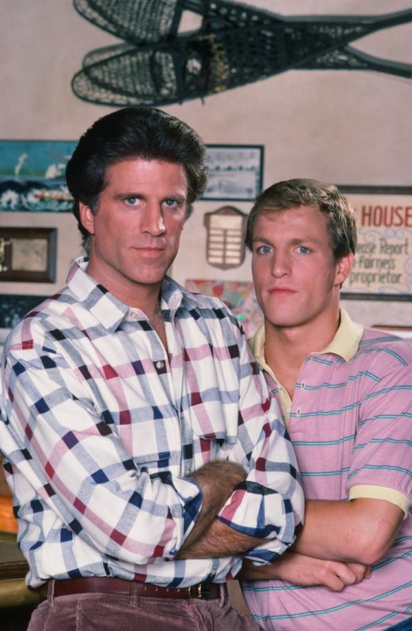 Ted Danson and Woody Harrelson in 