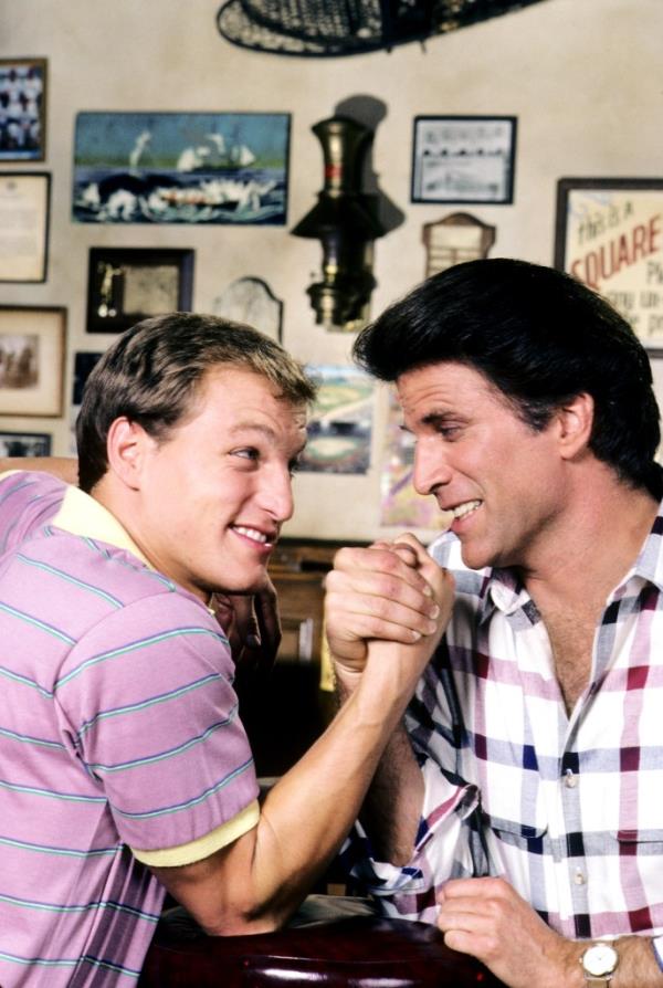 Woody Harrelson and Ted Danson in 