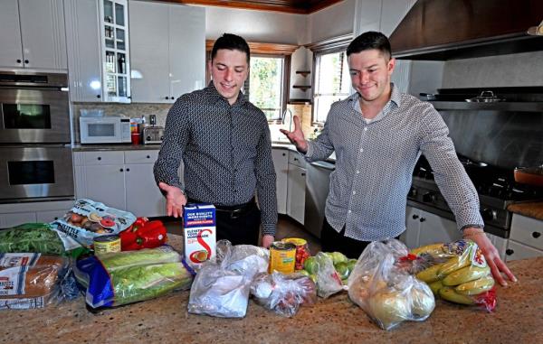 The twins' videos frequently feature expletive-filled rants a<em></em>bout the increasing cost of things like groceries and haircuts