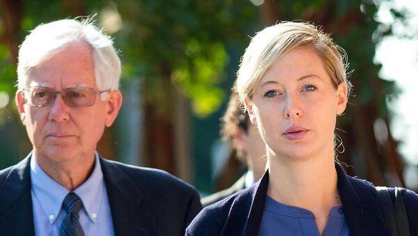 Molly Martens and her father, Thomas Martens pictured at their original trial in 2017. File Photo by Jerry Wolford.