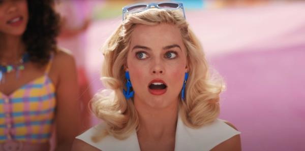 Margot Robbie in Barbie still