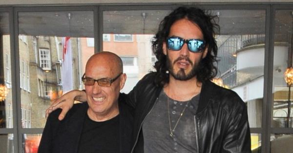 Russell Brand with father Ron