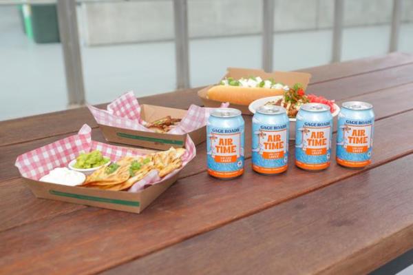 Pictured are the new foods and beverages at Optus Stadium. Riley Churchman