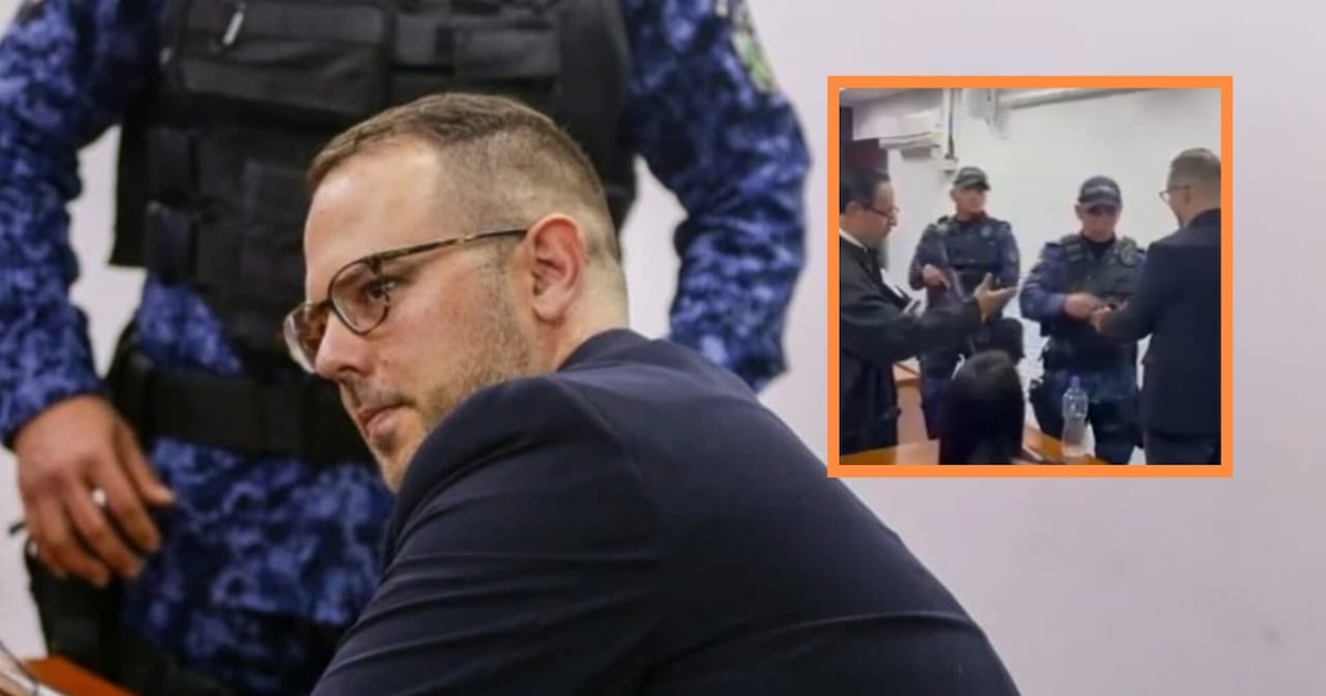 By mocking and touching the choose, that is how John Poulos obtained the sentence for killing Valentina Trespalacios.