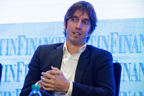 Rogelio Nores, CEO of Sto<em></em>neway Capital Corp., speaking at the LatinFinance Argentina Financial Summit in Buenos Aires on May 11, 2017