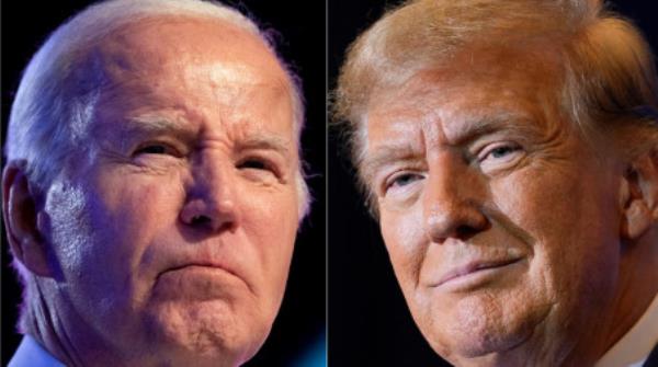 Joe Biden and Do<em></em>nald Trump. File Photo: UNB