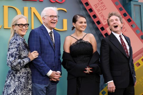 Meryl Streep, Steve Martin, Selena Gomez and Martin Short at the 