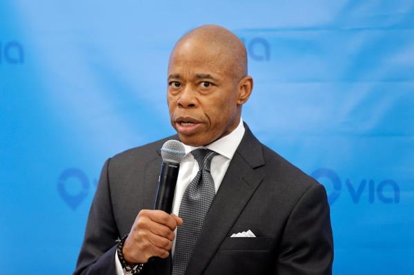 New York City Mayor Eric Adams boasted the city's Thursday ruling against the delivery companies as a 