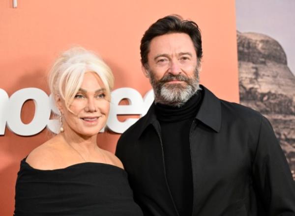 Hugh Jackman and Deborra-Lee Furness Jackman. 