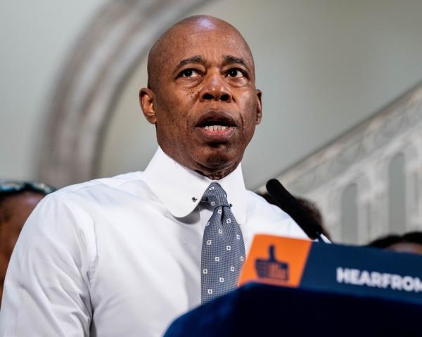 Adams told New Yorkers during a dire address from City Hall that