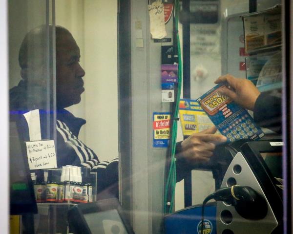 Murray buying more scratch offs.