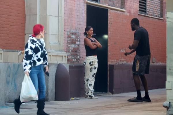 Maya Jama and Stormzy