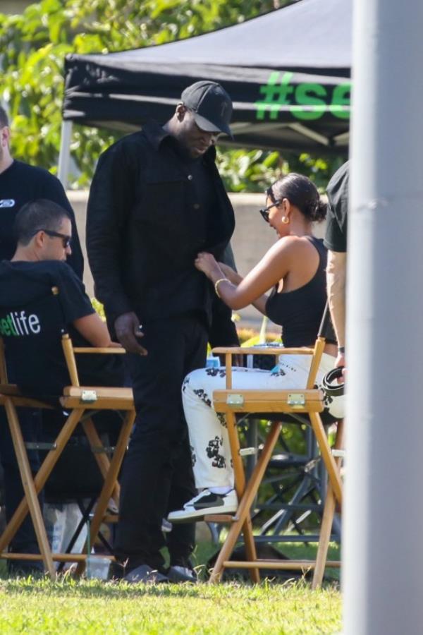 Maya Jama and Stormzy