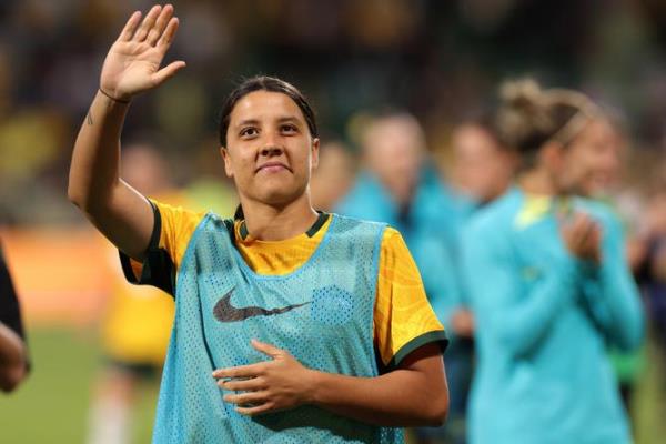 Sam Kerr had a stellar year cut short by injury.
