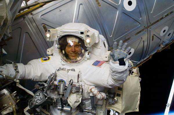 Clayton Anderson, an astro<em></em>naut who spent time in the Internatio<em></em>nal Space Station