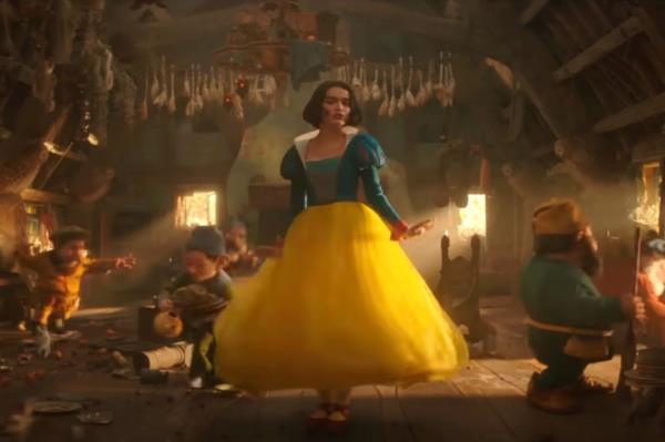 Rachel Zegler in the upcoming Disney movie “Snow White.”</p>

<p>　　
