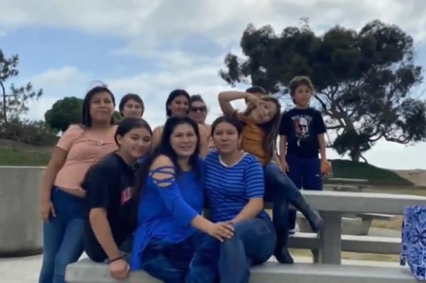 A street camera captured the moment Ramos hopped out of the passenger side of her mother's Toyota RAV4 and began pepper-spraying into the teen's sedan.