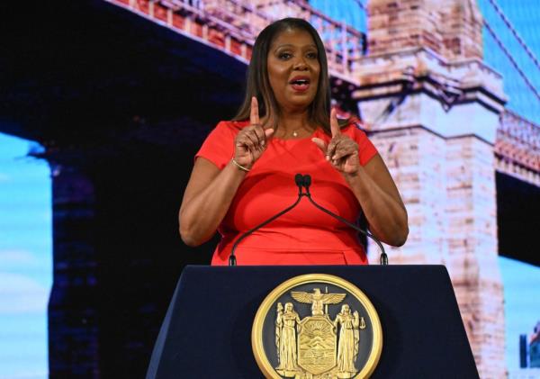 New York Attorney General Letitia James 