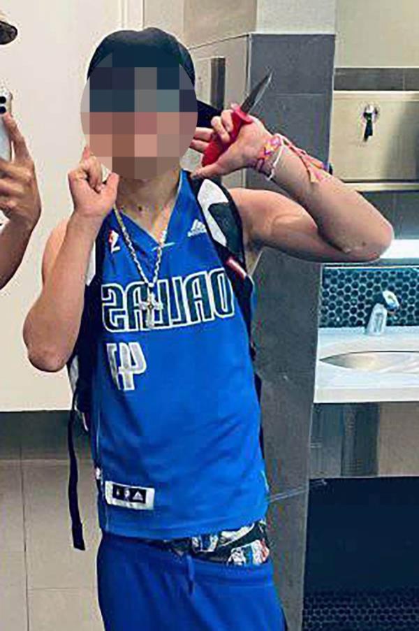 Migrant teen with 10 arrests this year.