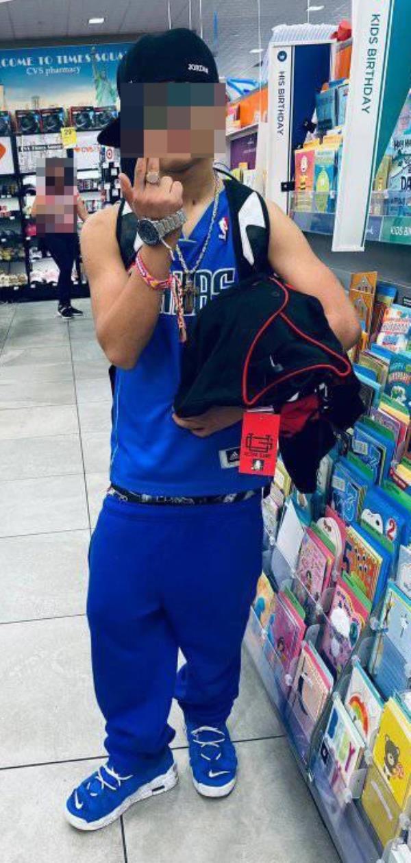 Troublemaking teen migrant.