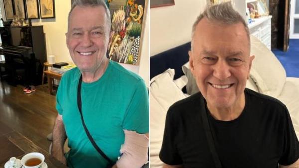 Jimmy Barnes has shared a series of health updates following his emergency hip surgery earlier this month. 