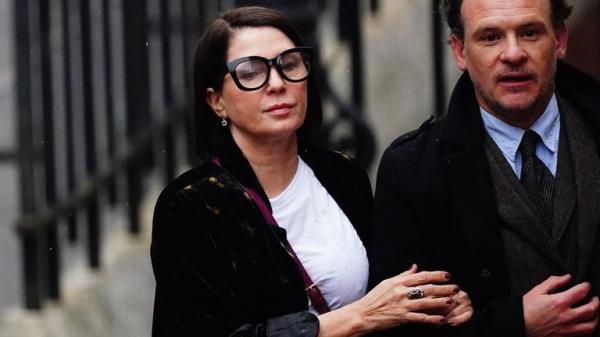 Sadie Frost arriving at the Royal Courts Of Justice, central London, ahead of a hearing claim over allegations of unlawful information gathering brought against Associated Newspapers Limited (ANL) by seven people - the Duke of Sussex, Baro<em></em>ness Doreen Lawrence, Sir Elton John, David Furnish, Liz Hurley, Sadie Frost and Sir Simon Hughes. Picture date: Wednesday March 29, 2023.