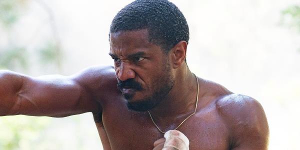 Michael B Jordan Creed 3 training punch