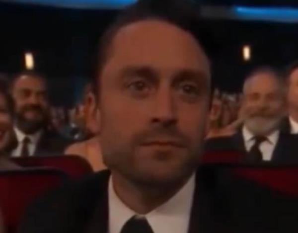 Kieran Culkin did not look impressed at first. Credit: TNT